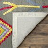Safavieh 3 x 5 ft. Bellagio Hand Tufted Rug, Small Rectangle - Dark Grey and Multi Color BLG551A-3